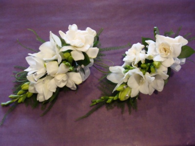 White corsage