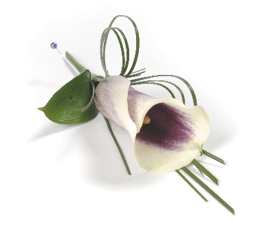 Calla buttonhole