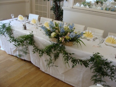 Country foliage garland