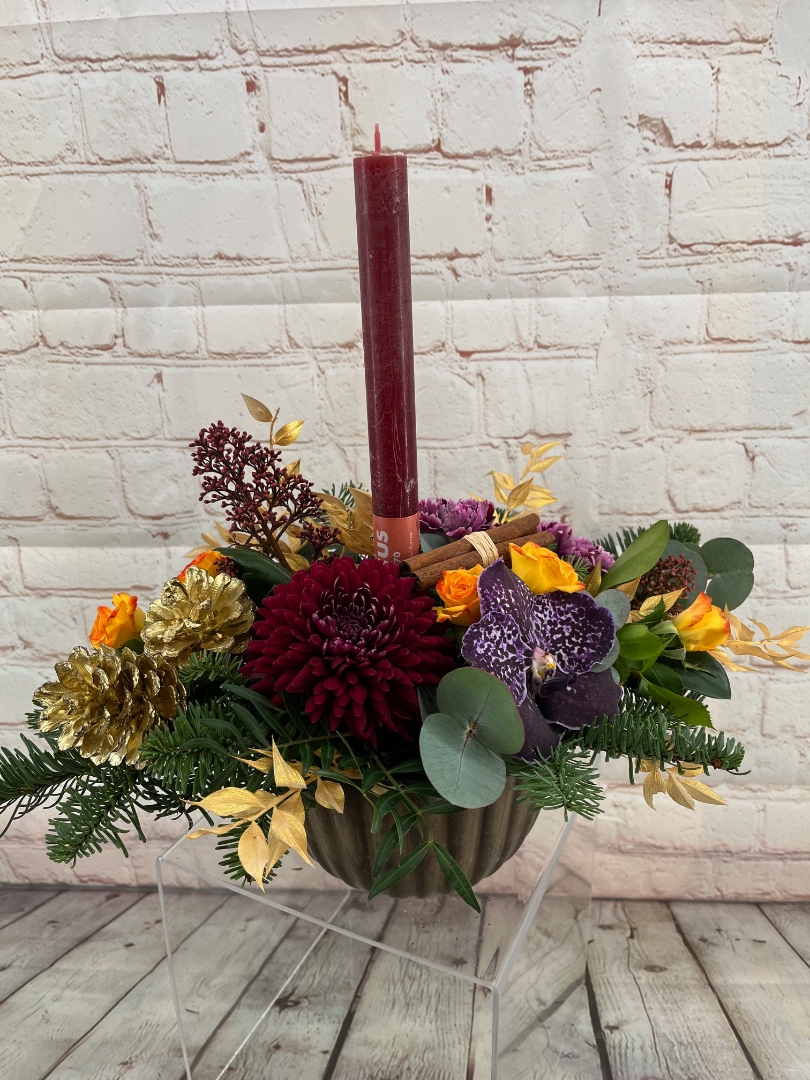 Jewelled Candle Arrangement