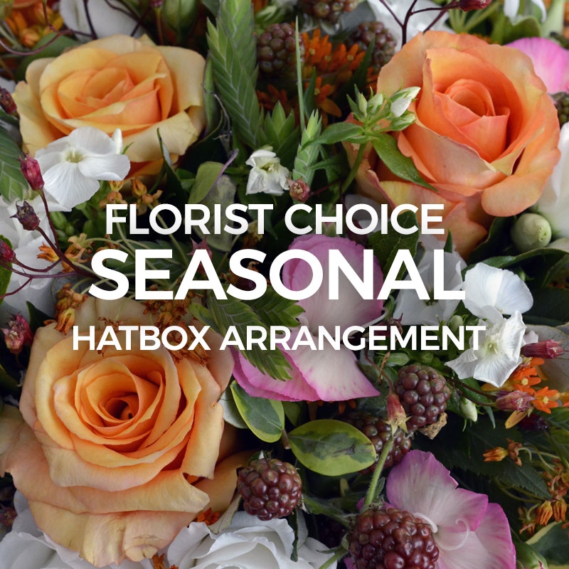 Florist Choice Hatbox Arrangement