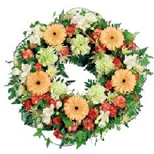 Classic seasonal wreath